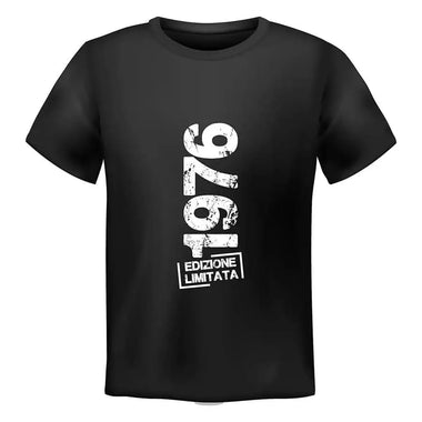 T-shirt Uomo 1976 Edizione Limitata con Anno di Nascita Personalizzabile-T-shirt-Lol T-shirt