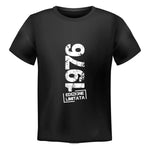 T-shirt Uomo 1976 Edizione Limitata con Anno di Nascita Personalizzabile-T-shirt-Lol T-shirt