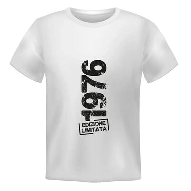 T-shirt Uomo 1976 Edizione Limitata con Anno di Nascita Personalizzabile-T-shirt-Lol T-shirt