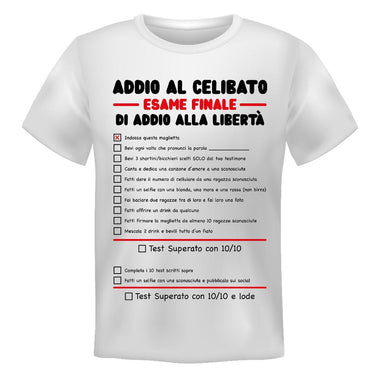 T-shirt Uomo Addio al Celibato Esame Finale-T-shirt-Lol T-shirt