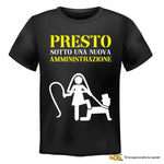 T-shirt Uomo Addio al Celibato Nuova Amninistrazione-T-shirt-Lol T-shirt
