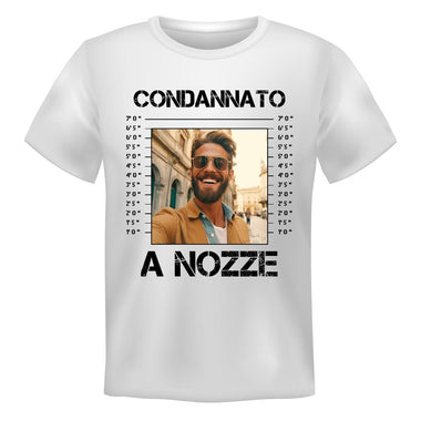 T-shirt Uomo Celibato Condannato a Nozze (con foto)-T-shirt-Lol T-shirt
