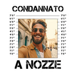 T-shirt Uomo Celibato Condannato a Nozze (con foto)-T-shirt-Lol T-shirt