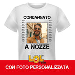 T-shirt Uomo Celibato Condannato a Nozze (con foto)-T-shirt-Lol T-shirt