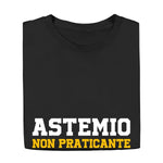 T-shirt Uomo Divertente “Astemio Non Praticante”-T-shirt-Lol T-shirt