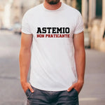 T-shirt Uomo Divertente “Astemio Non Praticante”-T-shirt-Lol T-shirt