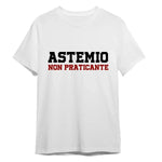 T-shirt Uomo Divertente “Astemio Non Praticante”-T-shirt-Lol T-shirt