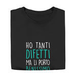 T-shirt Uomo Divertente "Ho Tanti Difetti ma li Porto Benissimo"-T-shirt-Lol T-shirt