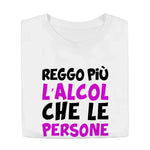 T-shirt Uomo Divertente "Reggo più l’alcol che le persone"-T-shirt-Lol T-shirt