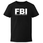 T-shirt Uomo FBI divertente-T-shirt-Lol T-shirt
