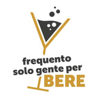 T-shirt Uomo Frequento solo gente per bere-T-shirt-Lol T-shirt