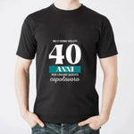 T-shirt Uomo Mi ci sono voluti 40 anni per creare questo capolavoro con Età Personalizzabile-T-shirt-Lol T-shirt