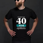 T-shirt Uomo Mi ci sono voluti 40 anni per creare questo capolavoro con Età Personalizzabile-T-shirt-Lol T-shirt