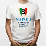 T-shirt Uomo Napoli Campioni D'Italia 2022-2023-T-shirt-Lol T-shirt