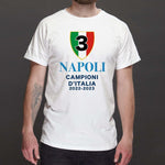 T-shirt Uomo Napoli Campioni D'Italia 2022-2023-T-shirt-Lol T-shirt