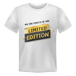 T-shirt Uomo Non sono perfetto ma sono Limited Edition-T-shirt-Lol T-shirt