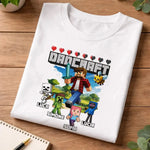 T-Shirt Uomo Papà DadCraft Personalizzata con Nomi dei Figli-T-shirt-Lol T-shirt