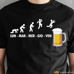 T-shirt Uomo Settimana della Birra divertente-T-shirt-Lol T-shirt