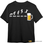 T-shirt Uomo Settimana della Birra divertente-T-shirt-Lol T-shirt