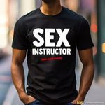 T-shirt Uomo Sex Instructor prima lezione gratuita-T-shirt-Lol T-shirt