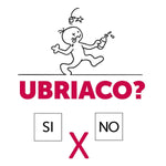 T-shirt Uomo Ubriaco si o no-T-shirt-Lol T-shirt