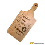 Tagliere in Legno Personalizzato con il Nome - L'Ingrediente Segreto è l'Amore di Mamma-Tagliere in Legno-Lol T-shirt