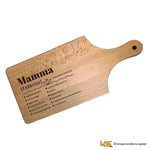Tagliere Personalizzato con Nome - Definizione Speciale Mamma-Tagliere in Legno-Lol T-shirt