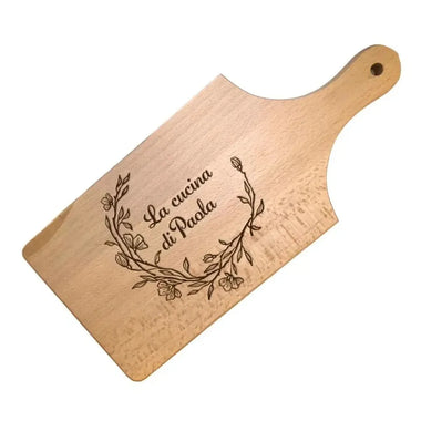 Tagliere Personalizzato con nome La cucina di nonna – Idea Regalo per i Nonni, Festa dei Nonni-Tagliere in Legno-Lol T-shirt
