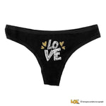 Tanga Slip Donna in Cotone Love Doodle – Ironico e Sexy-Slip Donna-Lol T-shirt