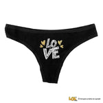 Tanga Slip Donna in Cotone Love Doodle – Ironico e Sexy-Slip Donna-Lol T-shirt