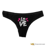 Tanga Slip Donna in Cotone Love Doodle – Ironico e Sexy-Slip Donna-Lol T-shirt