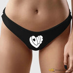 Tanga Slip Donna in Cotone Love Heart – Pop e Sexy-Slip Donna-Lol T-shirt
