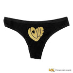 Tanga Slip Donna in Cotone Love Heart – Pop e Sexy-Slip Donna-Lol T-shirt