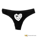 Tanga Slip Donna in Cotone Love Heart – Pop e Sexy-Slip Donna-Lol T-shirt