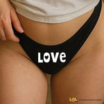 Tanga Slip Donna in Cotone Love – Sexy e Minimal-Slip Donna-Lol T-shirt