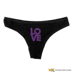 Tanga Slip Donna in Cotone Love-Slip Donna-Lol T-shirt