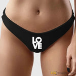 Tanga Slip Donna in Cotone Love-Slip Donna-Lol T-shirt
