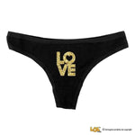 Tanga Slip Donna in Cotone Love-Slip Donna-Lol T-shirt