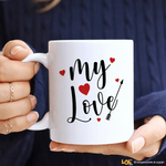 Tazza Amore My Love-Tazze Personalizzate-Lol T-shirt