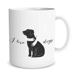 Tazza Amore per i cani con abbraccio-Tazze Personalizzate-Lol T-shirt