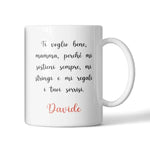 Tazza Buona Festa della Mamma Personalizzata con Nome-Tazze Personalizzate-Lol T-shirt