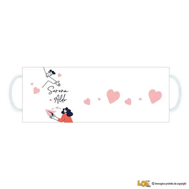 Tazza di coppia con nomi-Tazze Personalizzate-Lol T-shirt