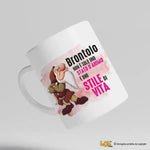 Tazza Divertente "Brontolo - Uno Stile di Vita" in Ceramica-Tazze Personalizzate-Lol T-shirt