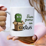 Tazza Divertente "Buongiorno un Cactus" - Mug Simpatica in Ceramica-Tazze Personalizzate-Lol T-shirt