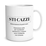 Tazza Divertente Sti Cazzi-Tazze Personalizzate-Lol T-shirt