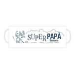 Tazza Felice Super Papà Personalizzata con Nome-Tazze Personalizzate-Lol T-shirt