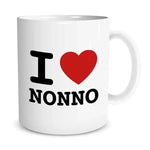 Tazza I Love Nonno o Nonna – Idea Regalo per i Nonni, Festa dei Nonni-Tazze Personalizzate-Lol T-shirt