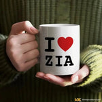 Tazza I Love Zio o Zia-Tazze Personalizzate-Lol T-shirt