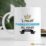 Tazza Il Miglior Parrucchiere Del Mondo Personalizzata con Nome-Tazze Personalizzate-Lol T-shirt
