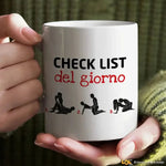 Tazza Kamasutra Divertente – Check List del Giorno – Idea Regalo Sexy per Coppie-Tazze Personalizzate-Lol T-shirt
